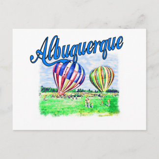 Albuquerque Balloons Vykort