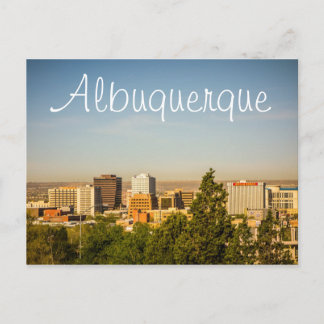 Albuquerque City i New mexico Vykort