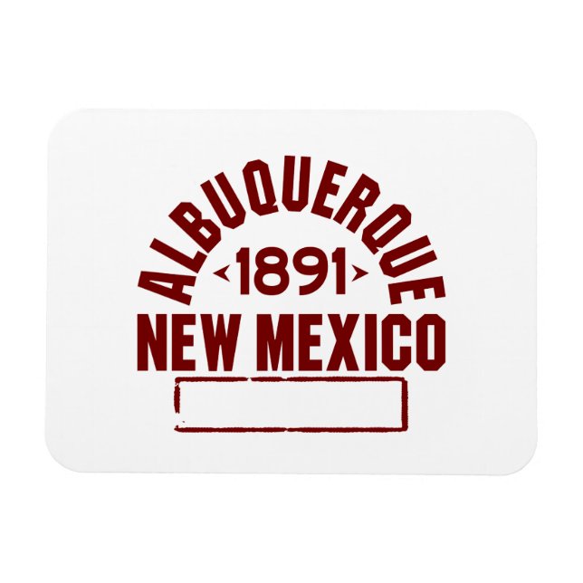 Albuquerque INC Magnet (Horisontell)