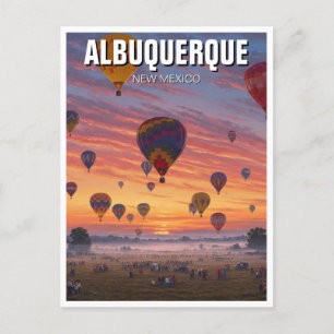 Albuquerque Internationell Balloon Fiesta Vykort