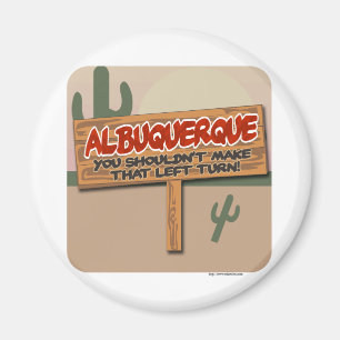 Albuquerque lämnade magnet