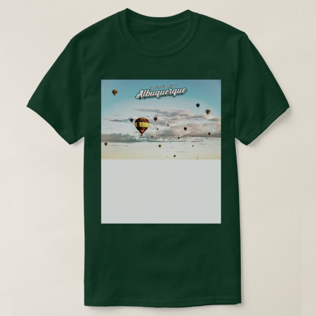 Albuquerque-Luftballong 4 T Shirt (Design framsida)