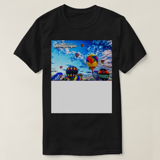 Albuquerque-Luftballong 7 T Shirt (Design framsida)