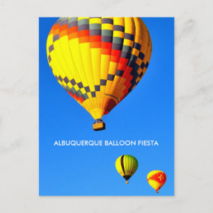ALBUQUERQUE LUFTBALLSFIRANDE VYKORT