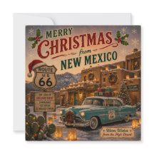 Albuquerque Luminaria Route 66 Hälsningar