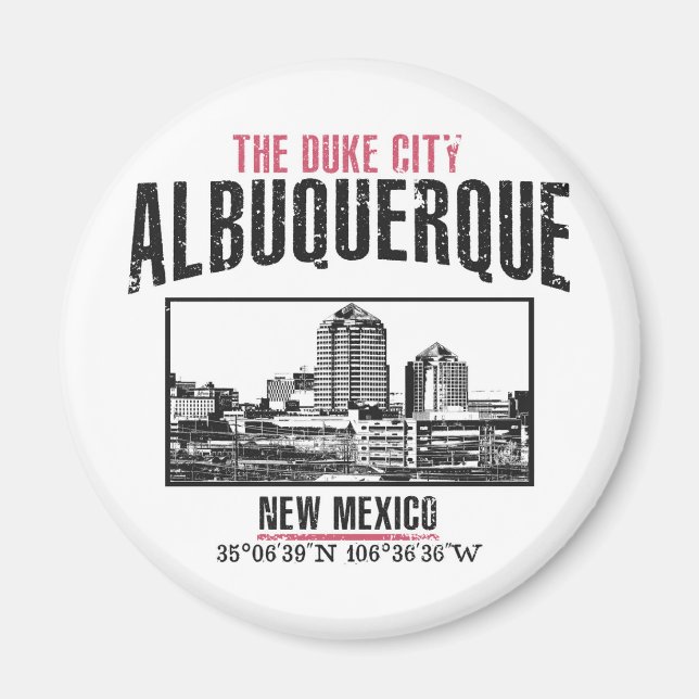 Albuquerque Magnet (Framsidan)
