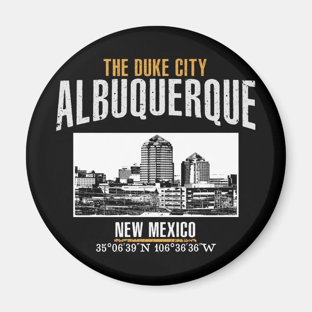 Albuquerque Magnet (Framsidan)