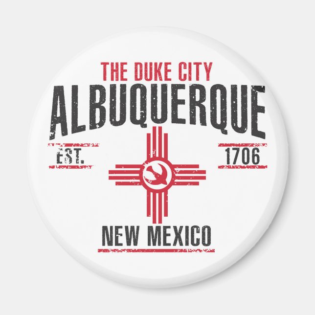 Albuquerque Magnet (Framsidan)