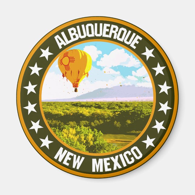 Albuquerque Magnet (Framsidan)