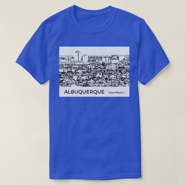 Albuquerque New mexico 2 T Shirt (Design framsida)