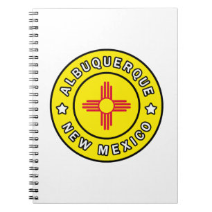 Albuquerque New mexico Anteckningsbok