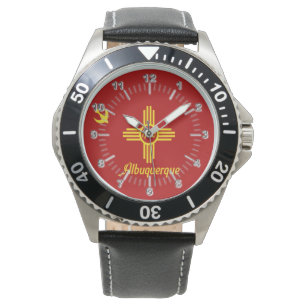 Albuquerque (New mexico) City flagga Watch Armbandsur