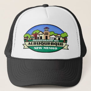 Albuquerque New mexico city souvenir hat Keps