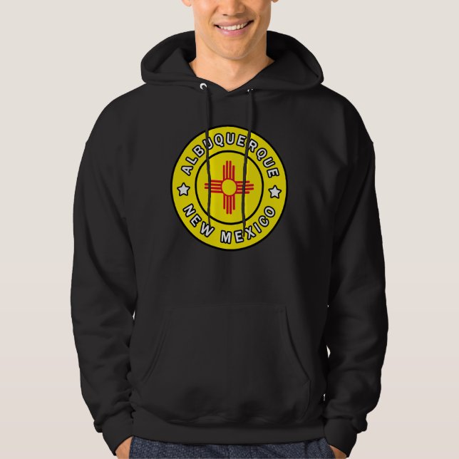 Albuquerque New mexico Hoodie (Framsida)