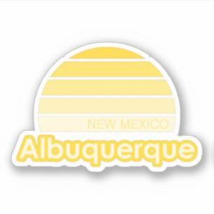 Albuquerque New mexico Klistermärken
