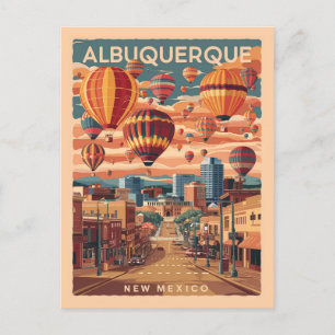 Albuquerque, New mexico , Luftballonger Vykort