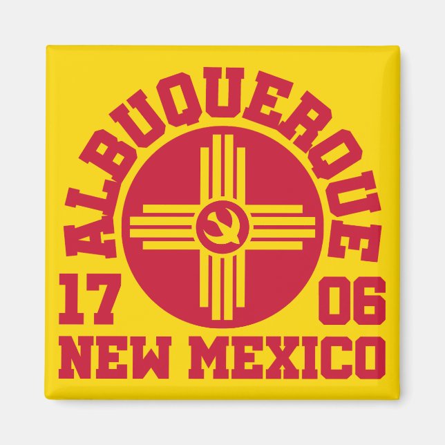 Albuquerque,New mexico Magnet (Framsidan)