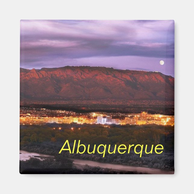 Albuquerque new mexico magnet (Framsidan)