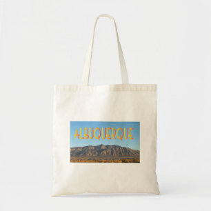 Albuquerque New mexico med Sandiabergen Tygkasse