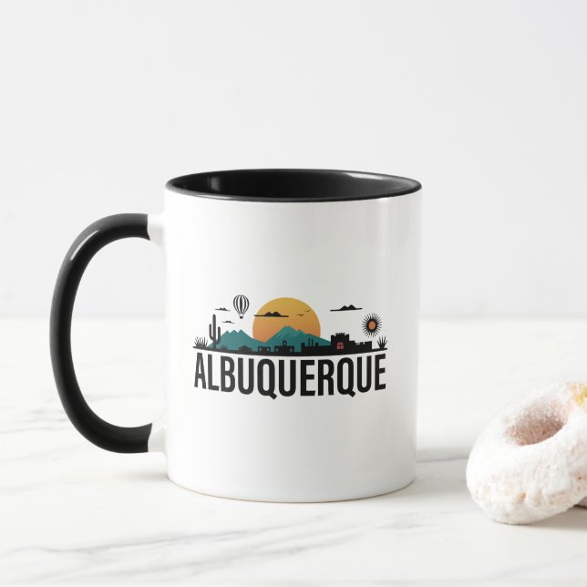 Albuquerque New Mexico Mugg (Med munk)