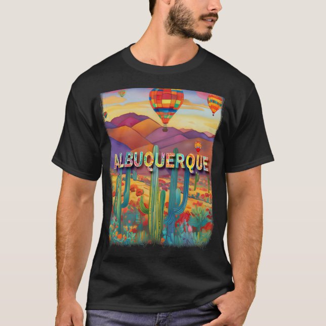 Albuquerque New Mexico Nm Ökenoas Sd316  T Shirt (Framsida)