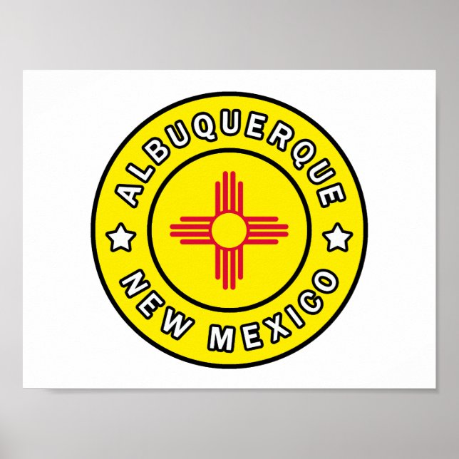 Albuquerque New mexico Poster (Framsidan)