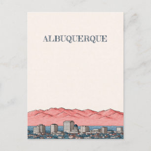 Albuquerque New Mexico Resepostkort Vykort