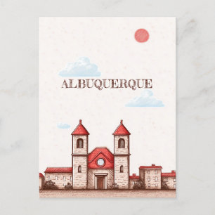Albuquerque New mexico resevykort Vykort