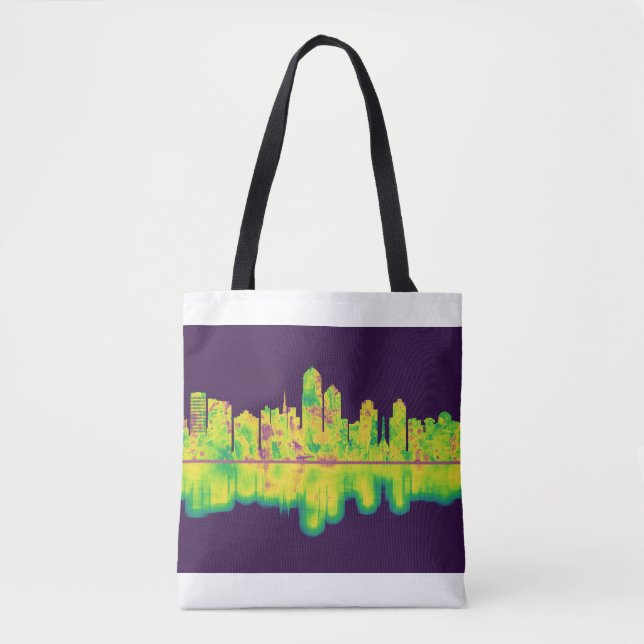 Albuquerque New mexico Skyline Tygkasse (Framsida)