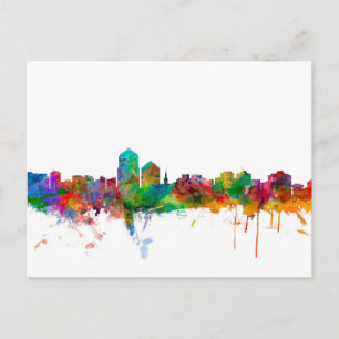 Albuquerque New mexico Skyline Vykort