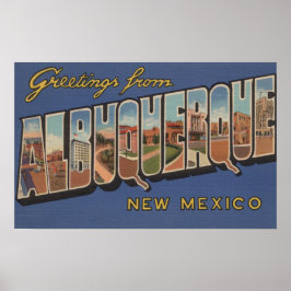 Albuquerque, New mexico - Stora Brev-scenarierna Poster