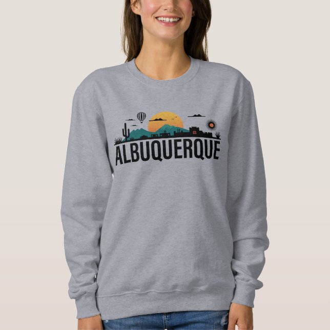 Albuquerque New mexico T Shirt (Framsida)