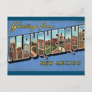 Albuquerque New mexico Vykort