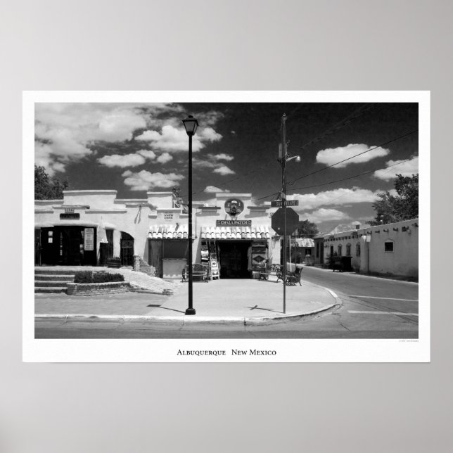 Albuquerque NM Poster (Framsidan)