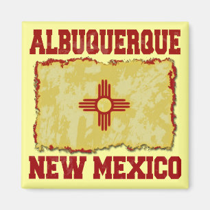Albuquerque som är ny - mexico magnet