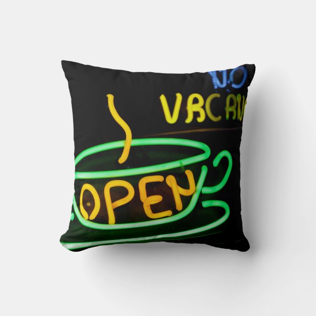 Albuquerque som är ny - mexico, USA. Rutt 66 Kudde (Framsida)