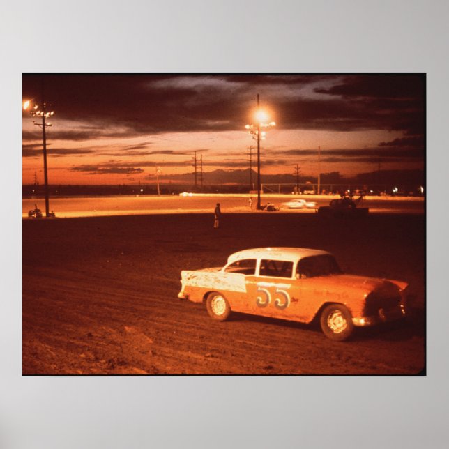 Albuquerque Speedway Park, Vintage Poster (Framsidan)