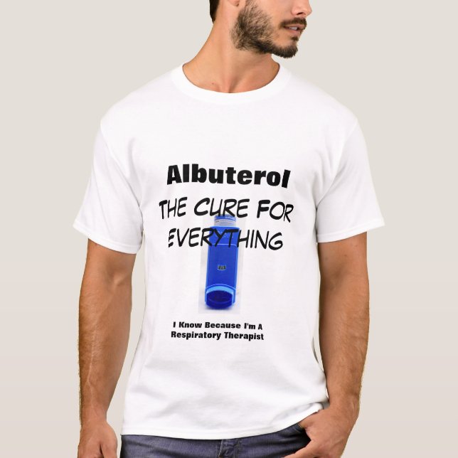 Albuterol, bocken för allt t shirt (Framsida)