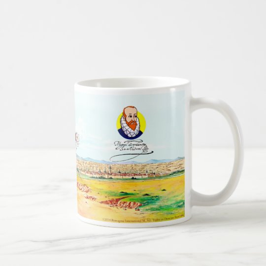 Alcalá de Henares - Cervantes & D. Quijote Kaffemugg