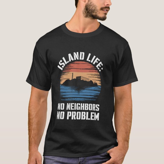 Alcatraz-Berömden för interneringshistorik i fänge T Shirt (Framsida)