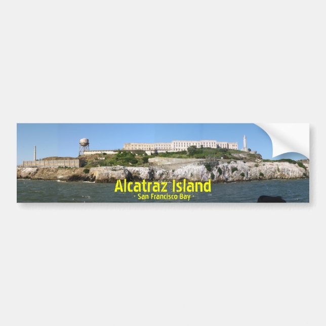 Alcatraz bildekal (Framsidan)