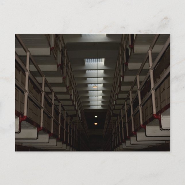 Alcatraz-cellblock - Övre nivå Vykort (Framsida)