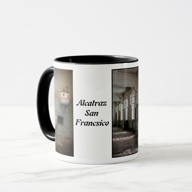 Alcatraz fängelsehärbärge, San Francisco Mugg (Framsida vänster)