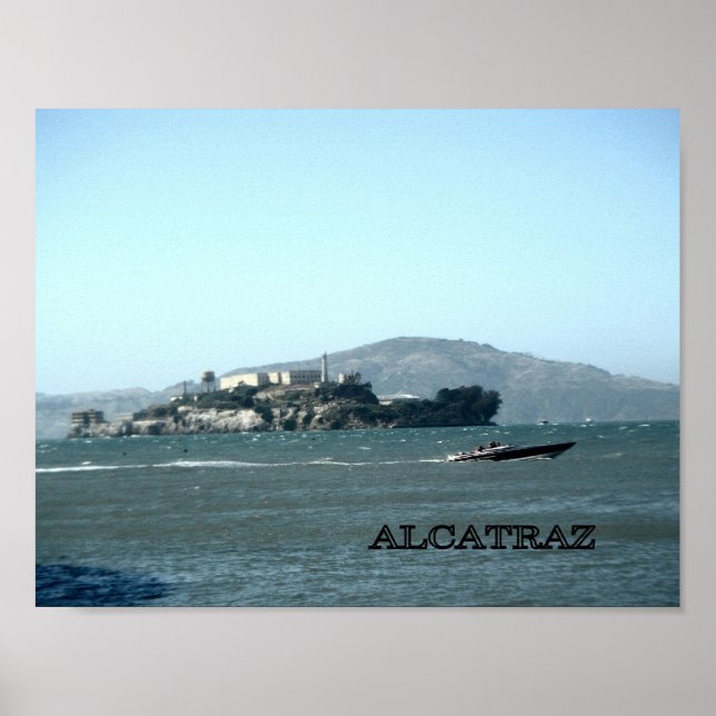 Alcatraz-fängelset Poster (Framsidan)