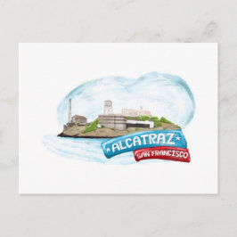 Alcatraz-fängelset San Francisco Vykort