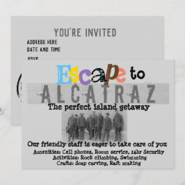 Alcatraz-inbjudan Inbjudningar
