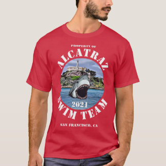 Alcatraz Island Escape Simma Team Shark 2021 Appar T Shirt