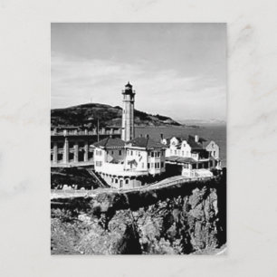 Alcatraz Island Lighthouse Vykort