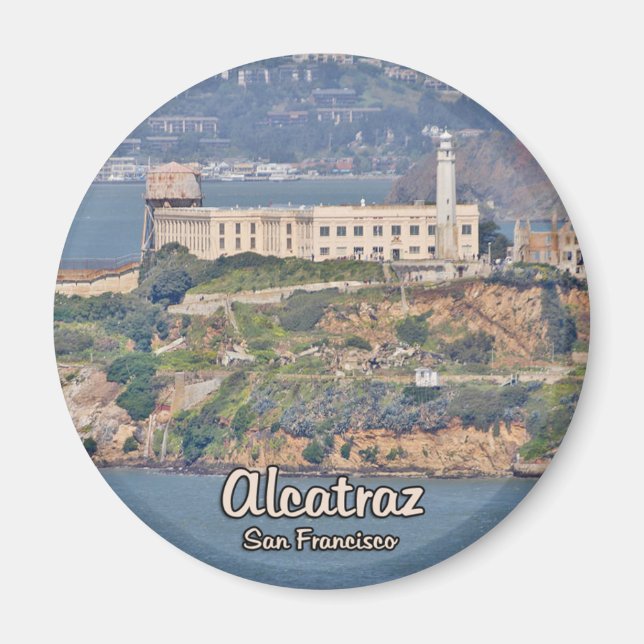 Alcatraz Island Magnet (Framsidan)