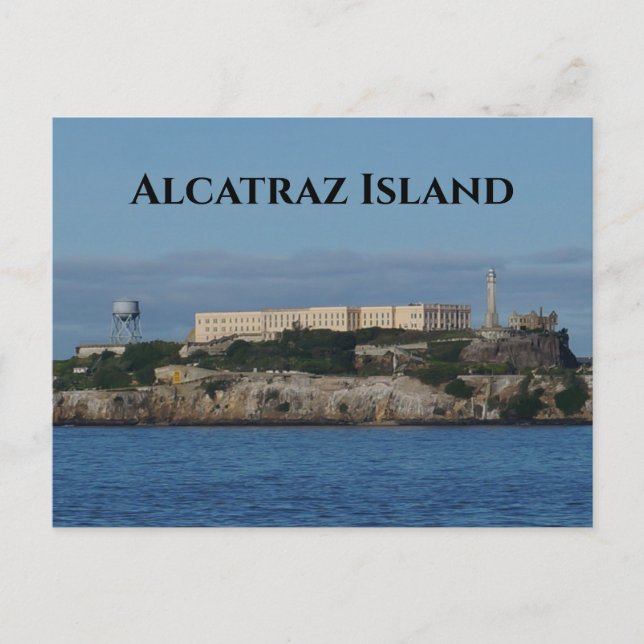 Alcatraz Island - San Francisco #5-2-vykort Vykort (Framsida)